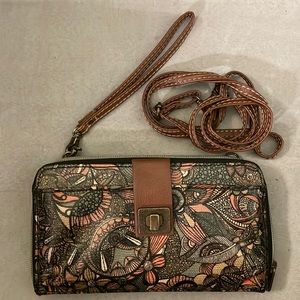 Sakroots crossbody wallet/clutch